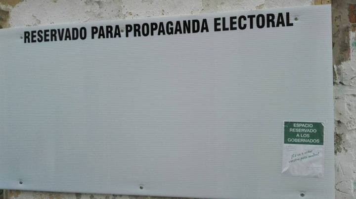 Replica a espacio propaganda