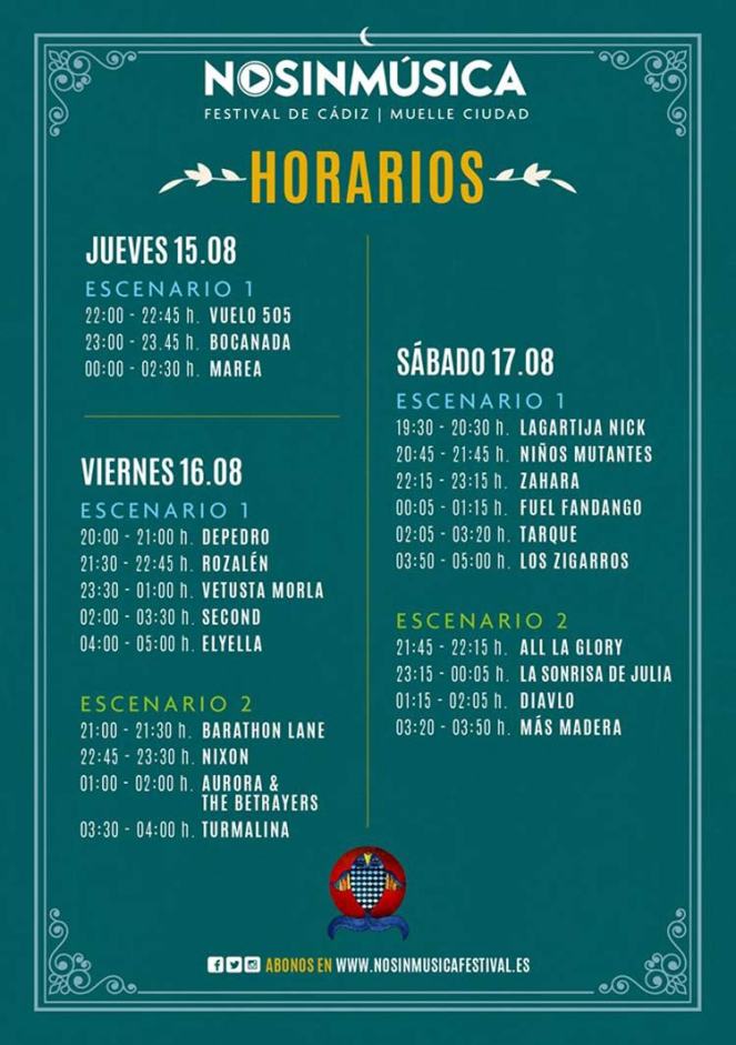 Nosolomusicahorarios2019